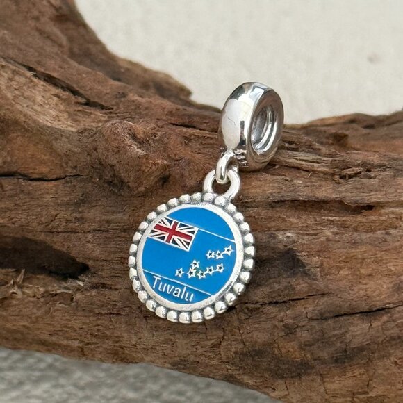 Pandora Jewelry - Pandora Tuvalu Flag S925 Silver Dangle Charm